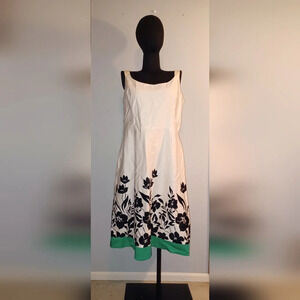 A Dress Barn Halter Style Floral Dress